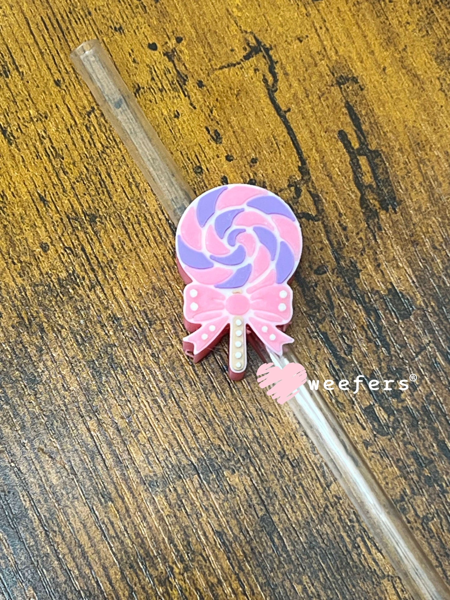 Lollipop Straw Topper Buddy Weefers