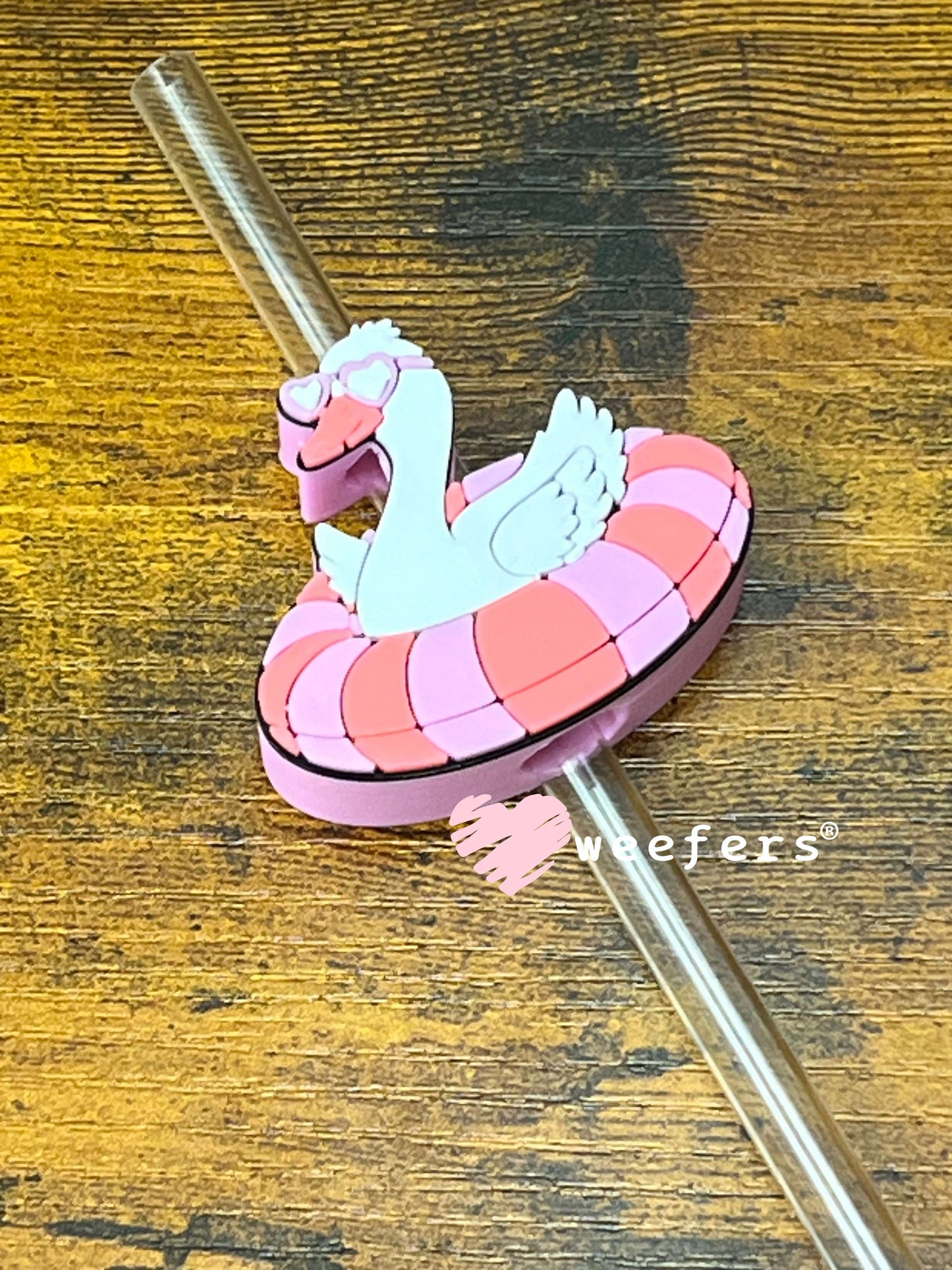 Straw Topper Buddy - Goose Float (Fits both 8mm and 10mm straws) Weefers