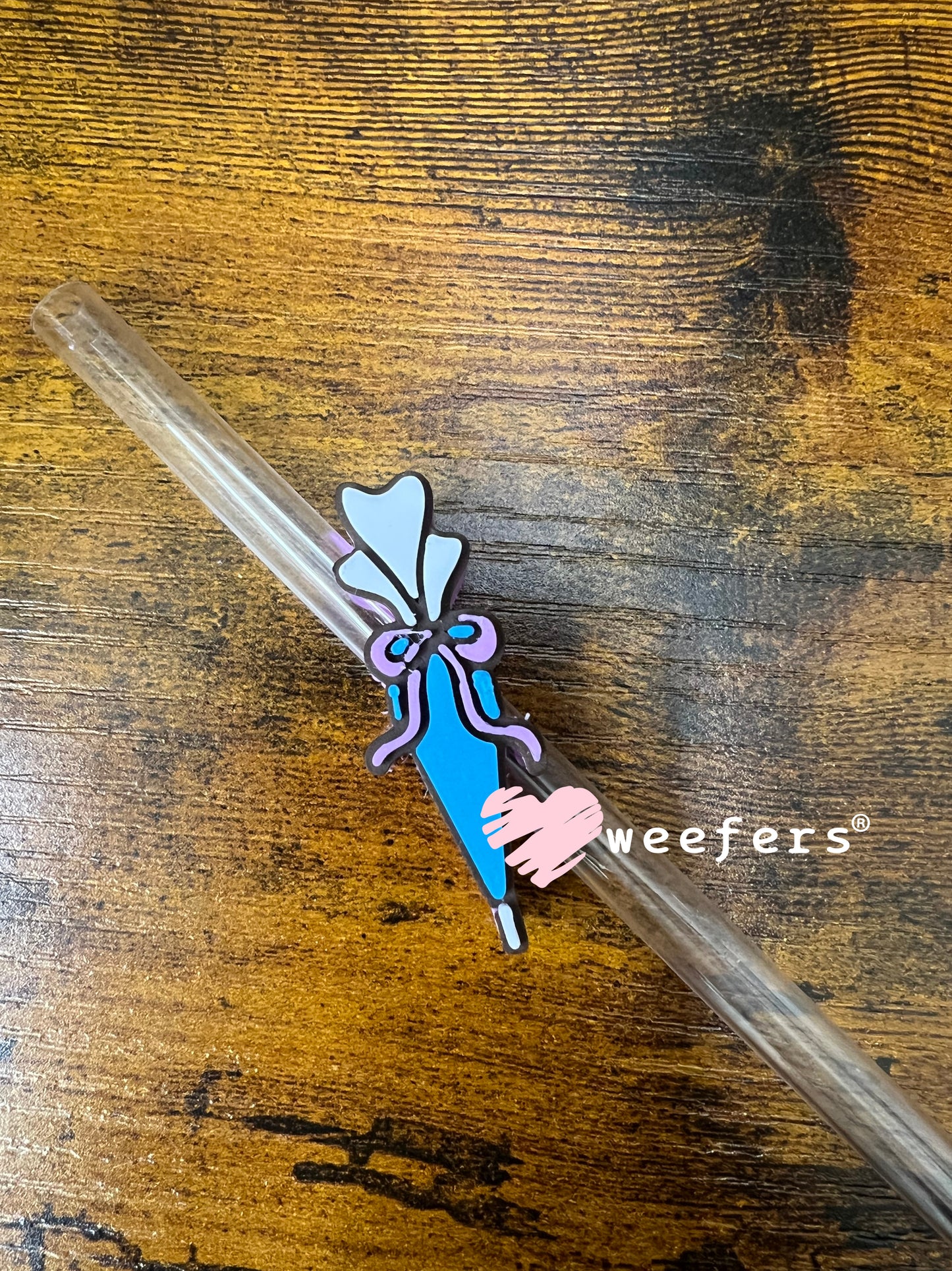 Straw Topper Buddy - Icing Piping Bag (Fits both 8mm and 10mm straws) Weefers