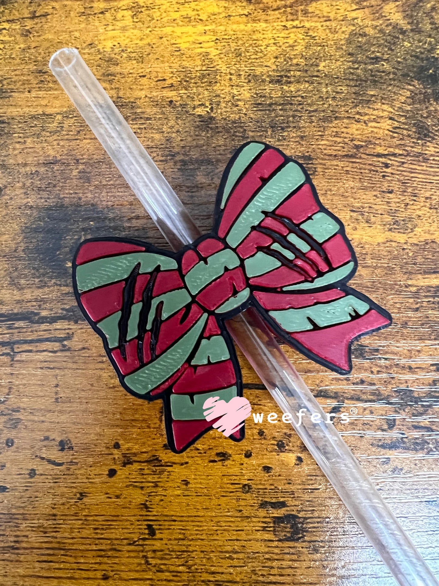 Fred Bow - Straw Topper Buddy (Fits both 8mm and 10mm straws)