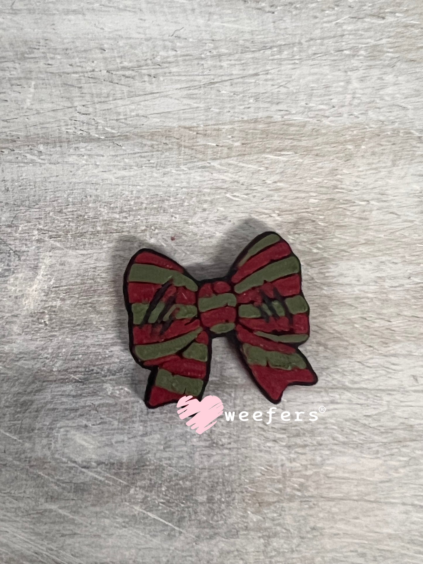 Fred Bow Flat Back Lid Charms | Junk Journals