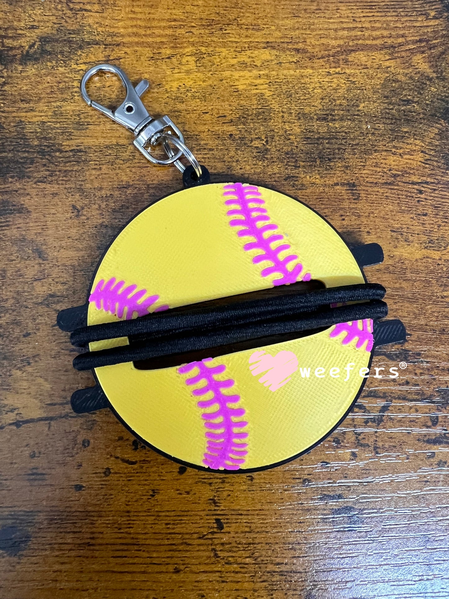 Softball - Hair Tie Holder