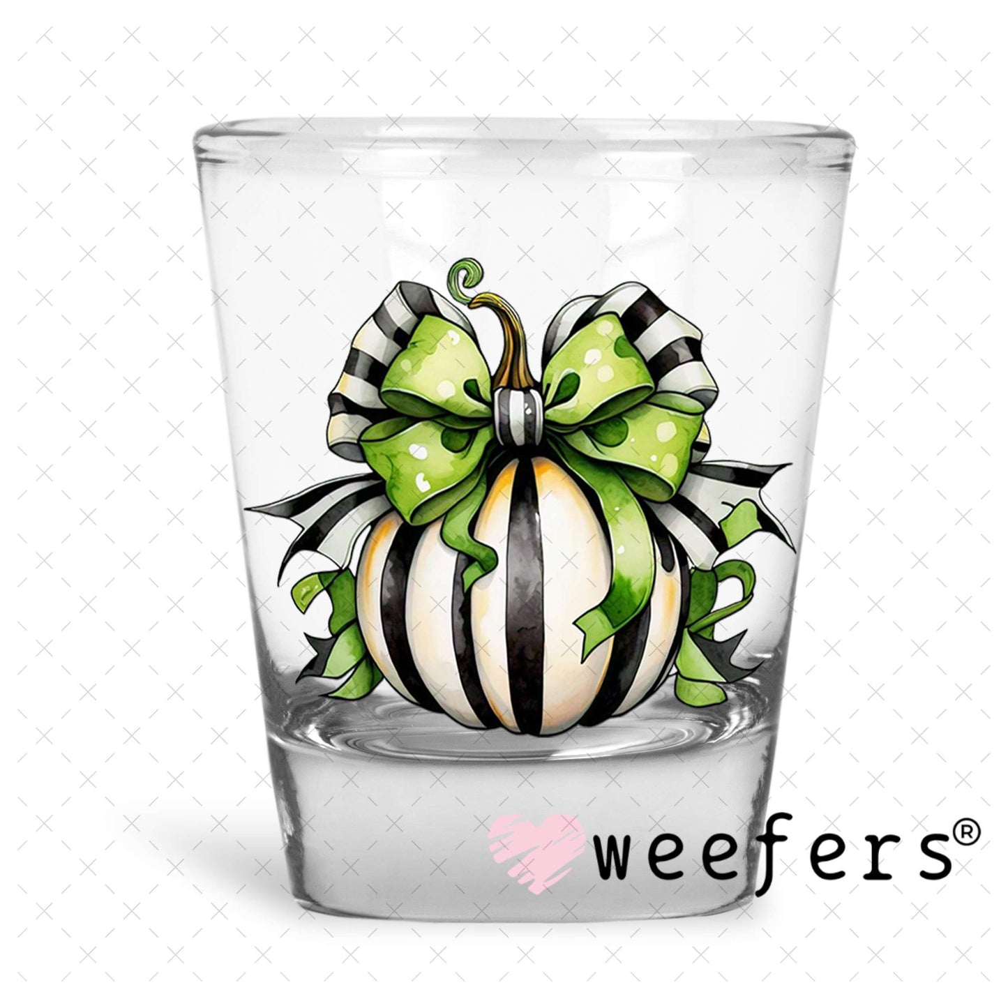 Juice Bow UV DTF Decal Shot Glass Heavy Base Weefers