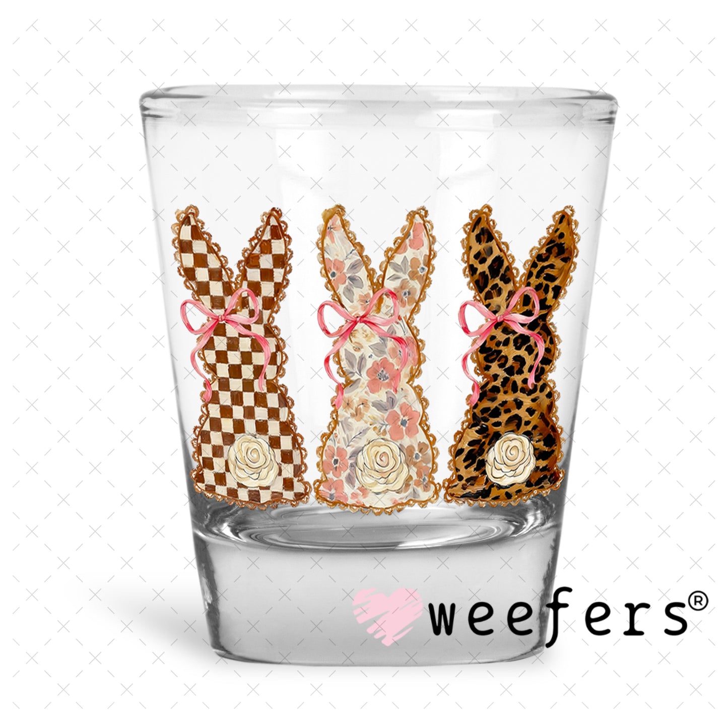 UV DTF Decal - Bougee Bunnies
