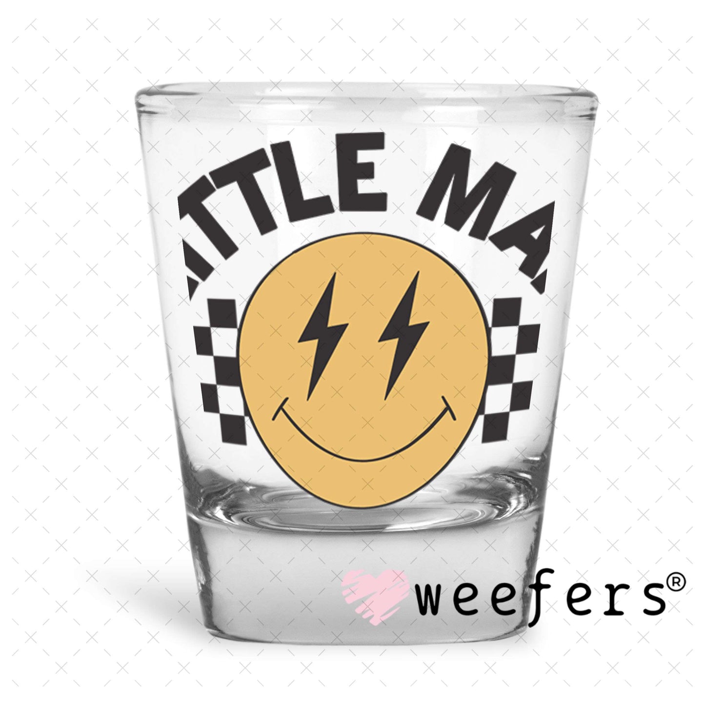 UV DTF Decal - Little Man Shot Glass Heavy Base Weefers