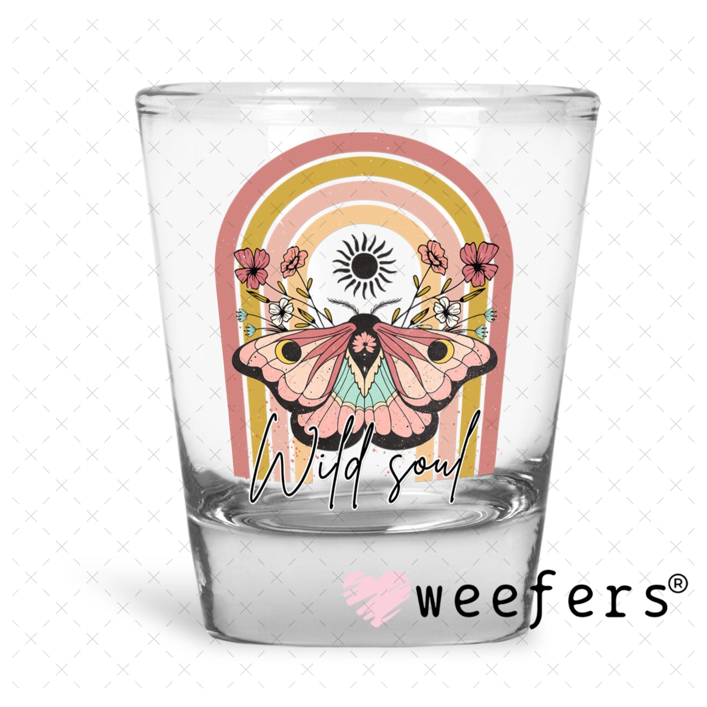 UV DTF Decal - Wild Soul Shot Glass Heavy Base Weefers