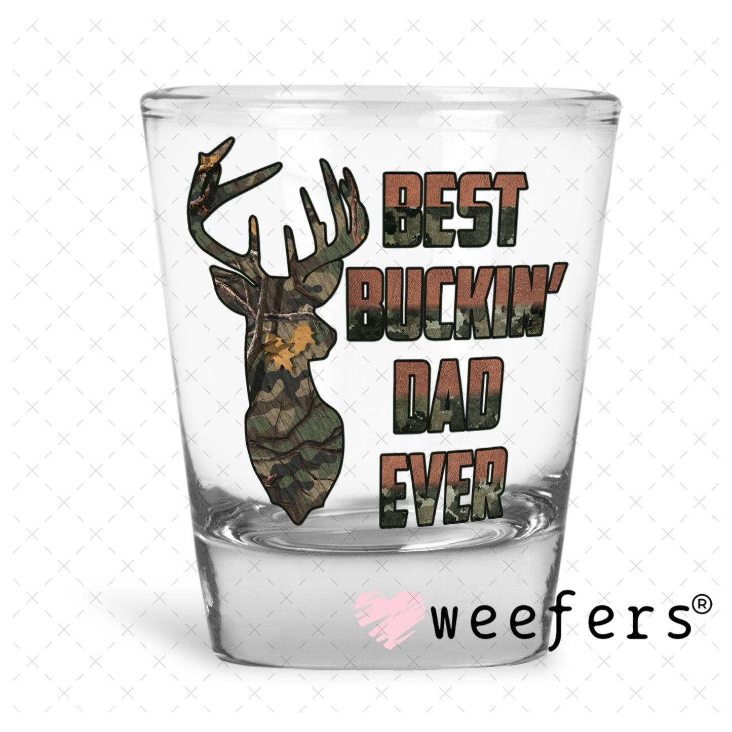 UV DTF Decal - Later Gator Shot Glass Heavy Base Weefers