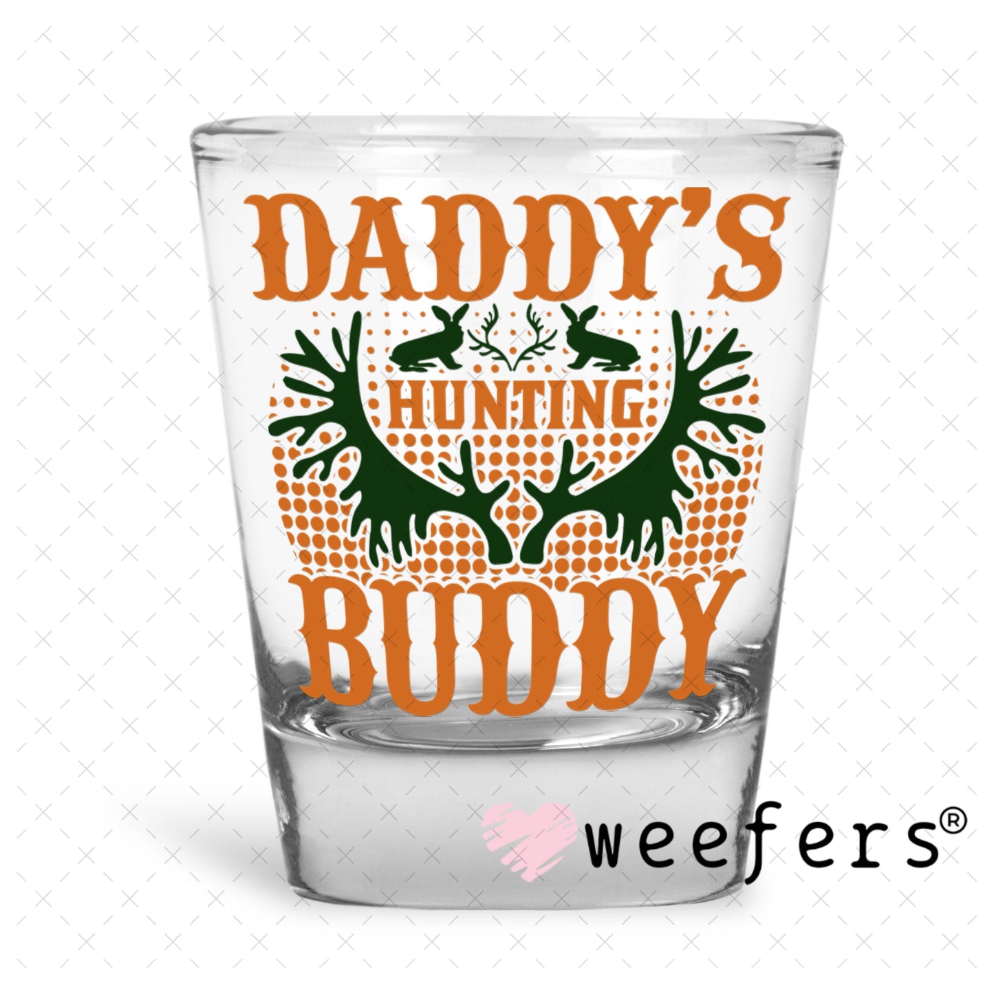 UV DTF Decal - Later Gator Shot Glass Heavy Base Weefers