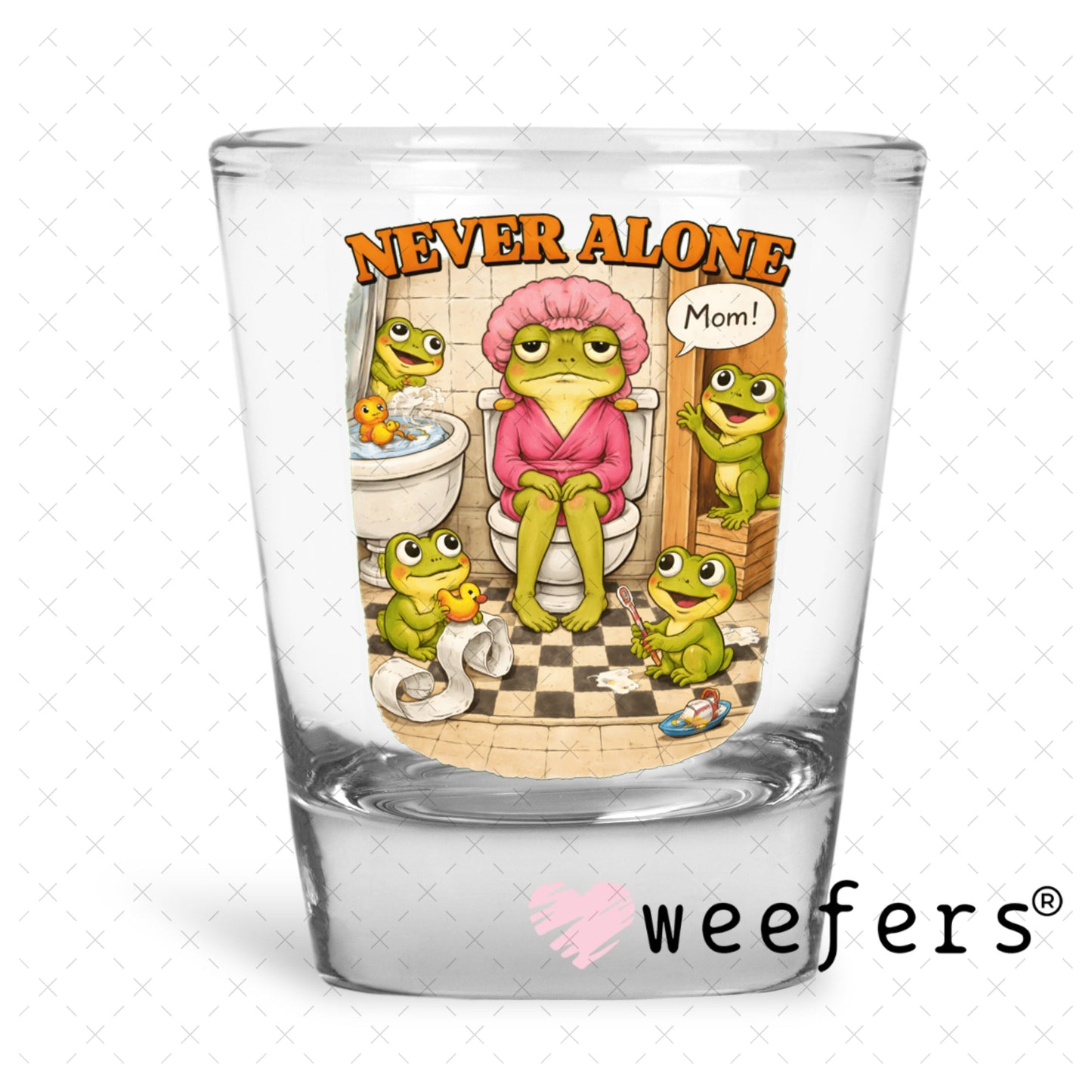 UV DTF Decal - Later Gator Shot Glass Heavy Base Weefers