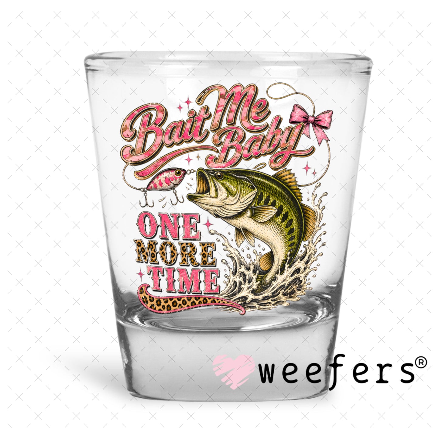 UV DTF Decal - Later Gator Shot Glass Heavy Base Weefers