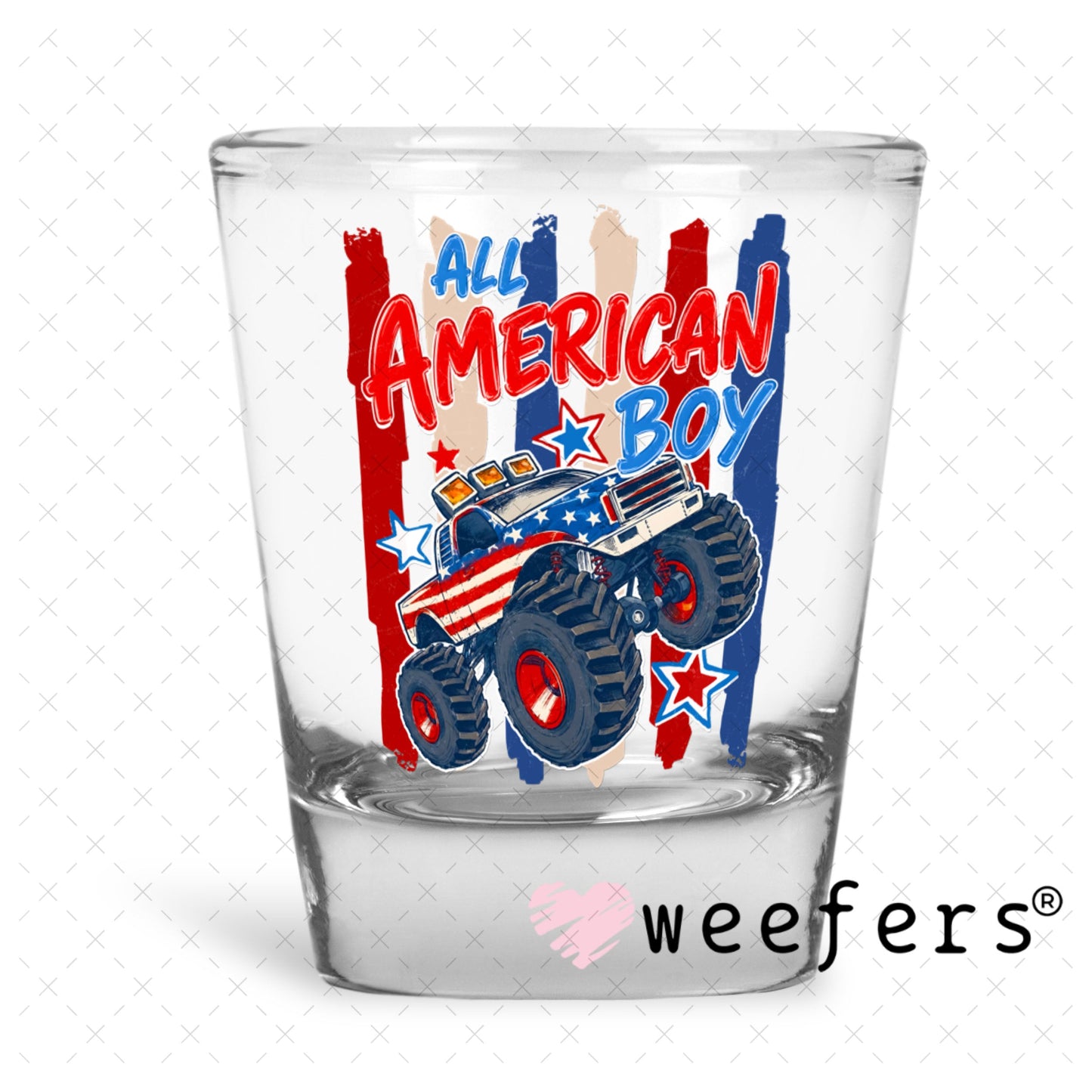 UV DTF Decal - Later Gator Shot Glass Heavy Base Weefers