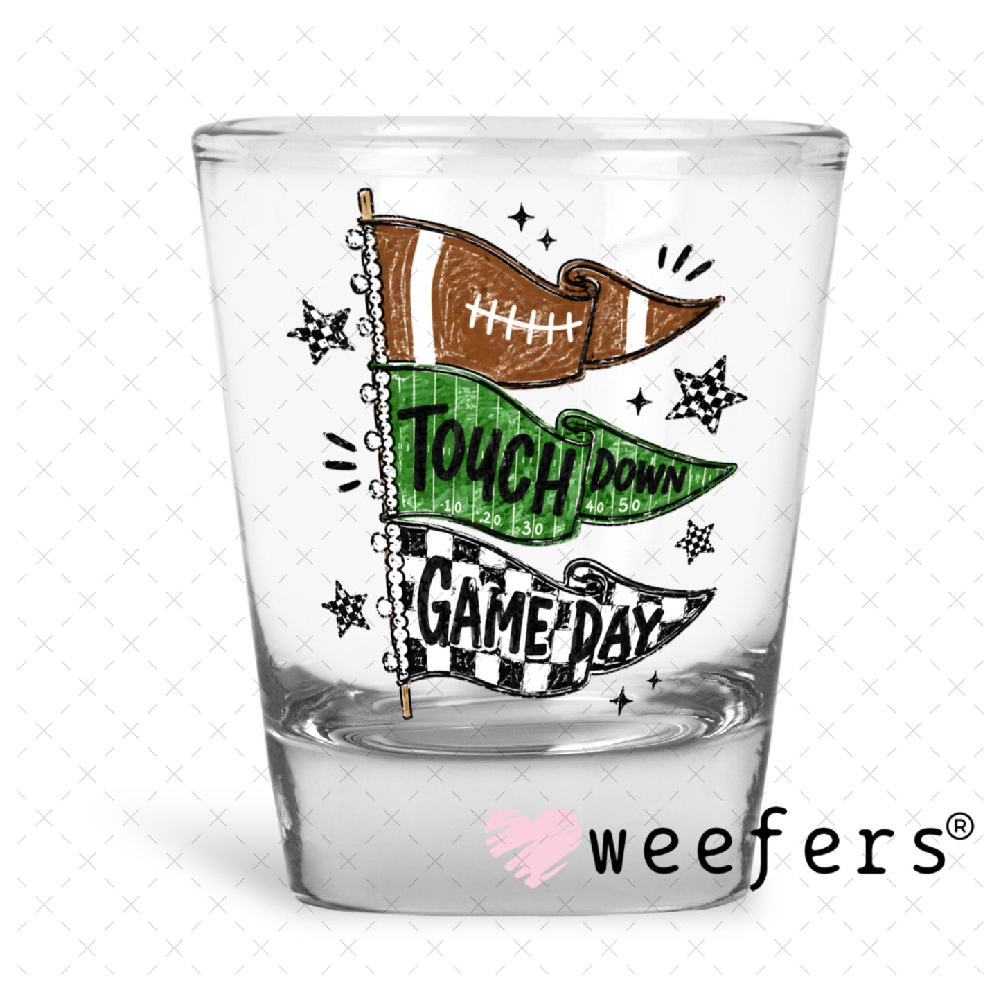 UV DTF Decal - Later Gator Shot Glass Heavy Base Weefers