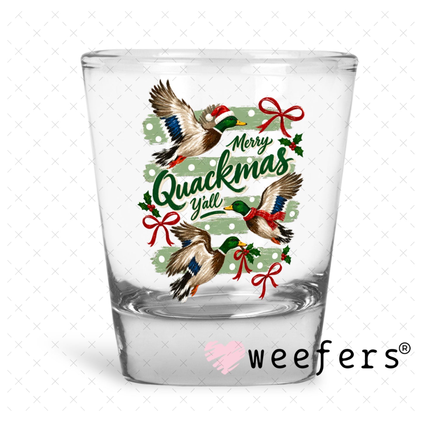 UV DTF Decal - Later Gator Shot Glass Heavy Base Weefers