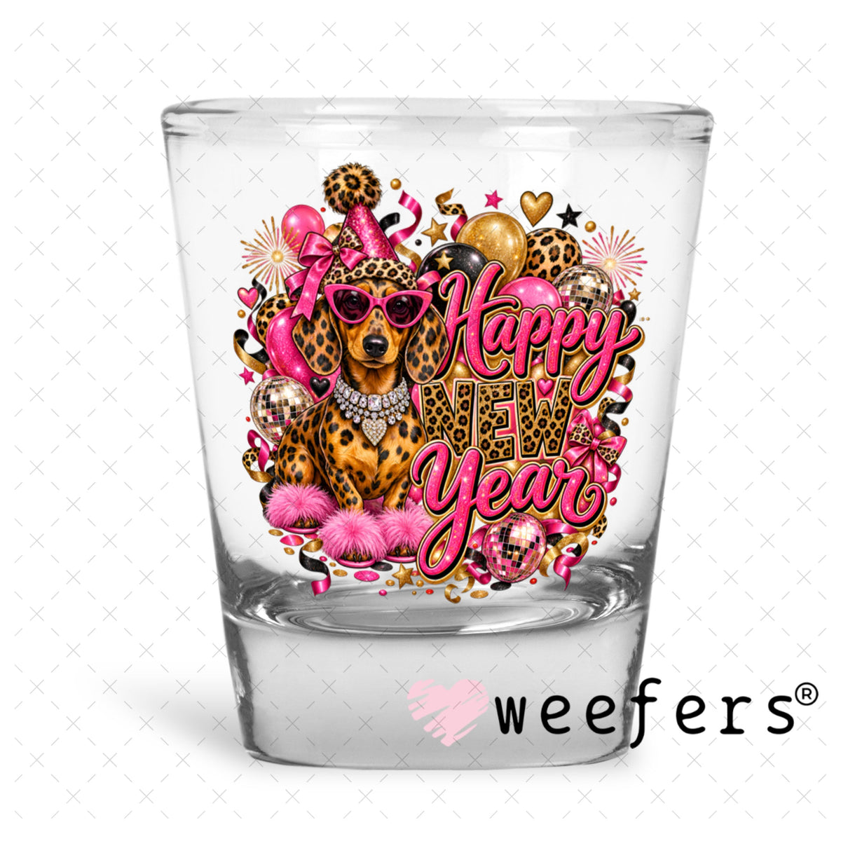 UV DTF Decal - Later Gator Shot Glass Heavy Base Weefers
