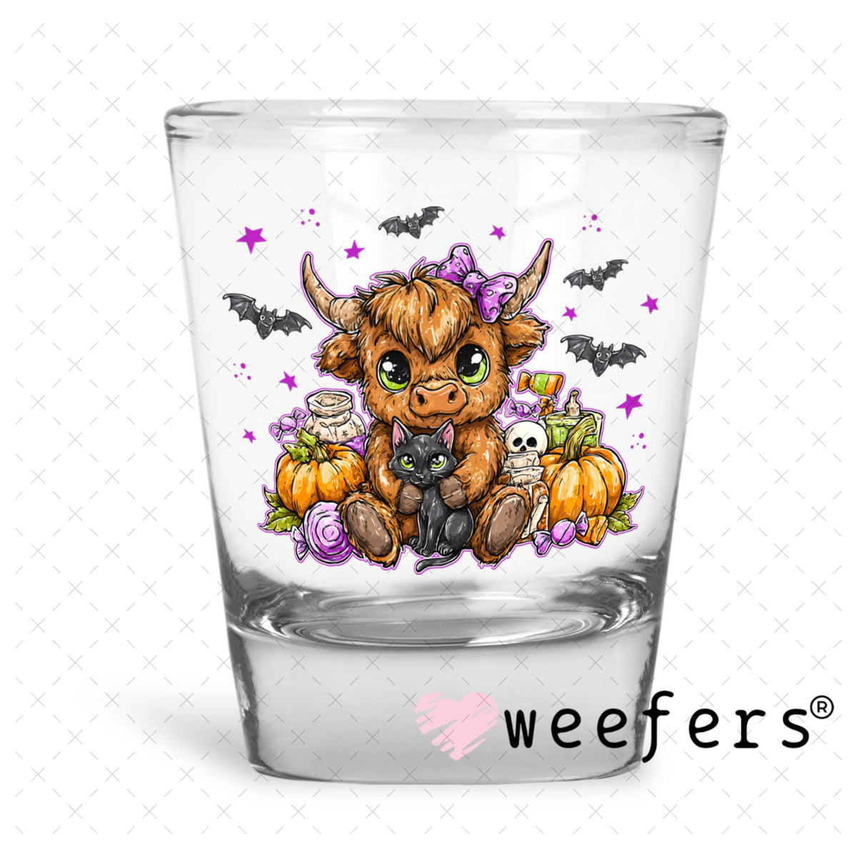 UV DTF Decal - Later Gator Shot Glass Heavy Base Weefers