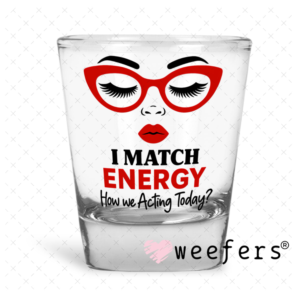 UV DTF Decal - Later Gator Shot Glass Heavy Base Weefers