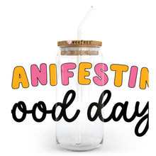 Load image into Gallery viewer, a jar with a straw in it that says, anfestin odd day
