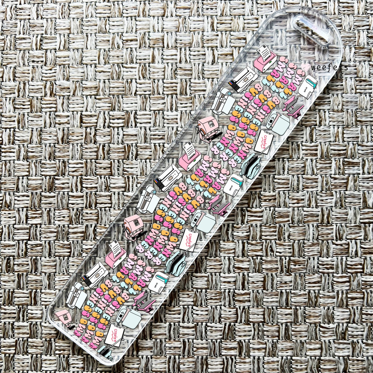 Small Business Owner Bookmark UV DTF Decal Weefers