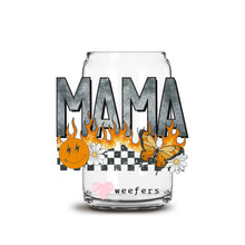 Load image into Gallery viewer, a glass jar with the words mama on it
