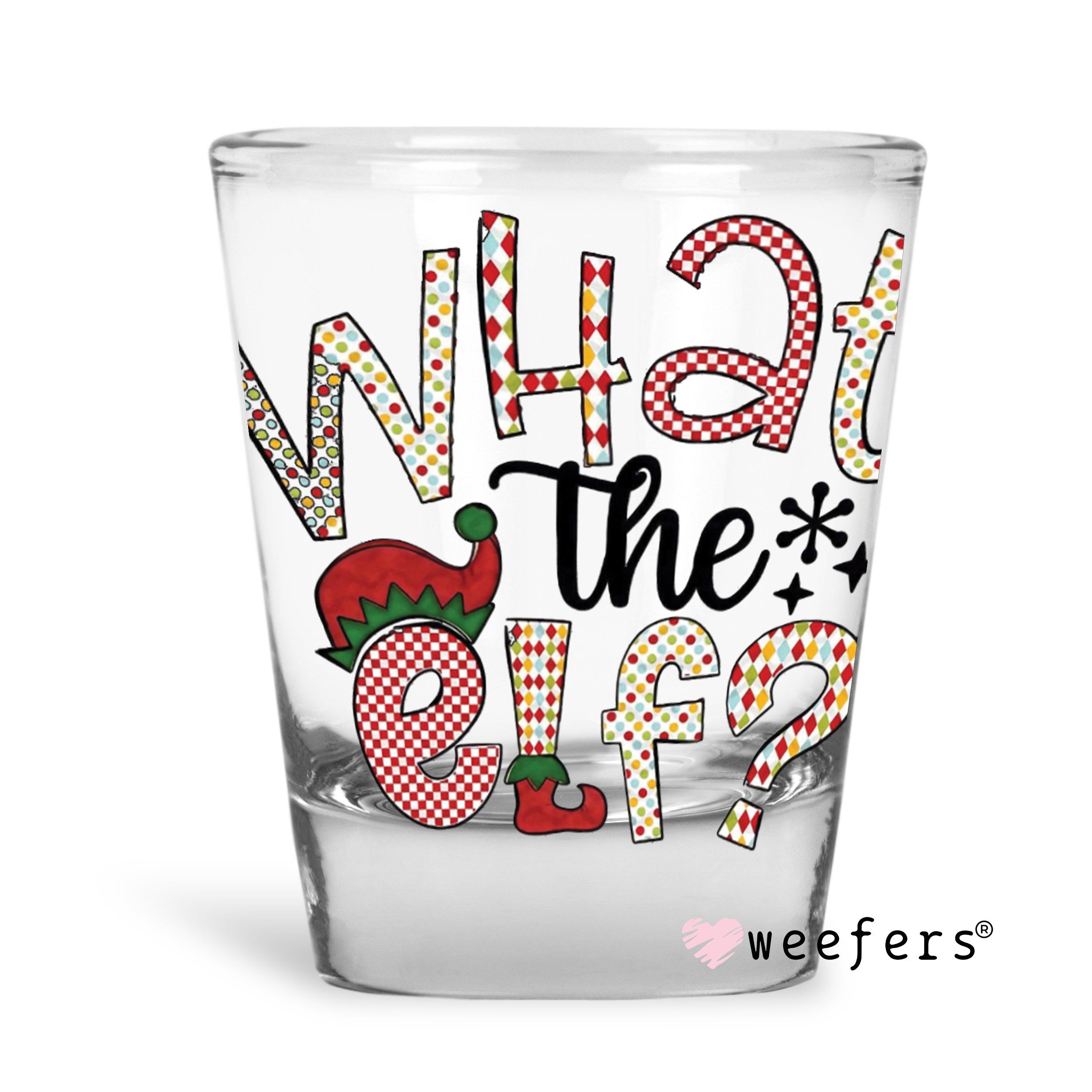 That's a Horrible idea What time Shot Glass Short UVDTF or Sublimation Wrap  - Decal