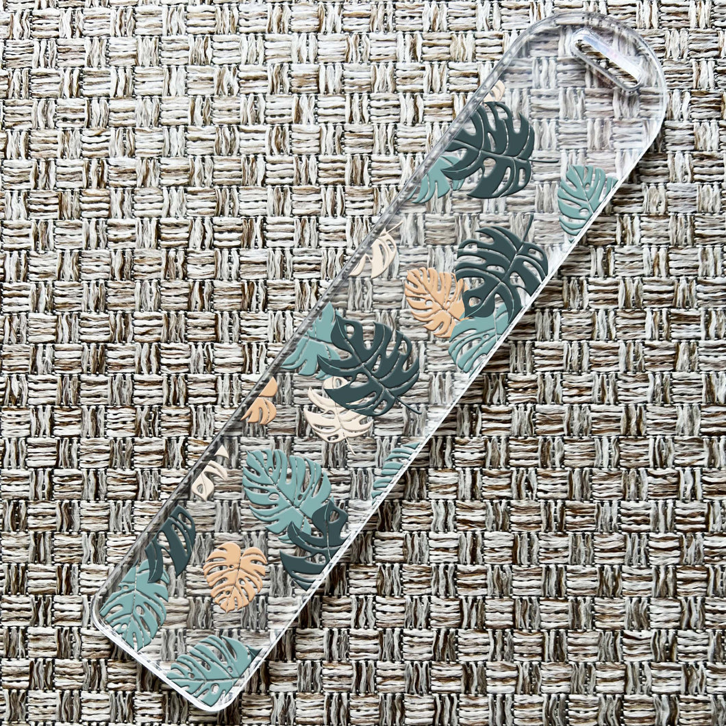 Monstera Bookmark UV-DTF Decal