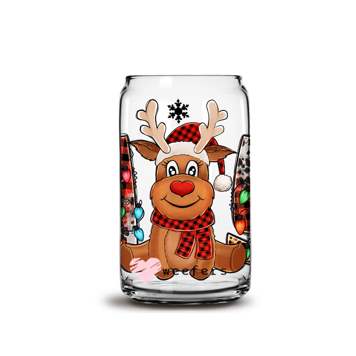 Reindeer Christmas Mug Wrap Sublimation, 11 oz (2720616)