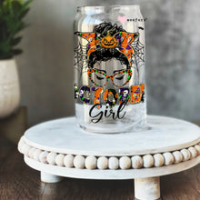 Load image into Gallery viewer, October Girl 16oz Libbey Glass Can UV-DTF or Sublimation Wrap - Decal
