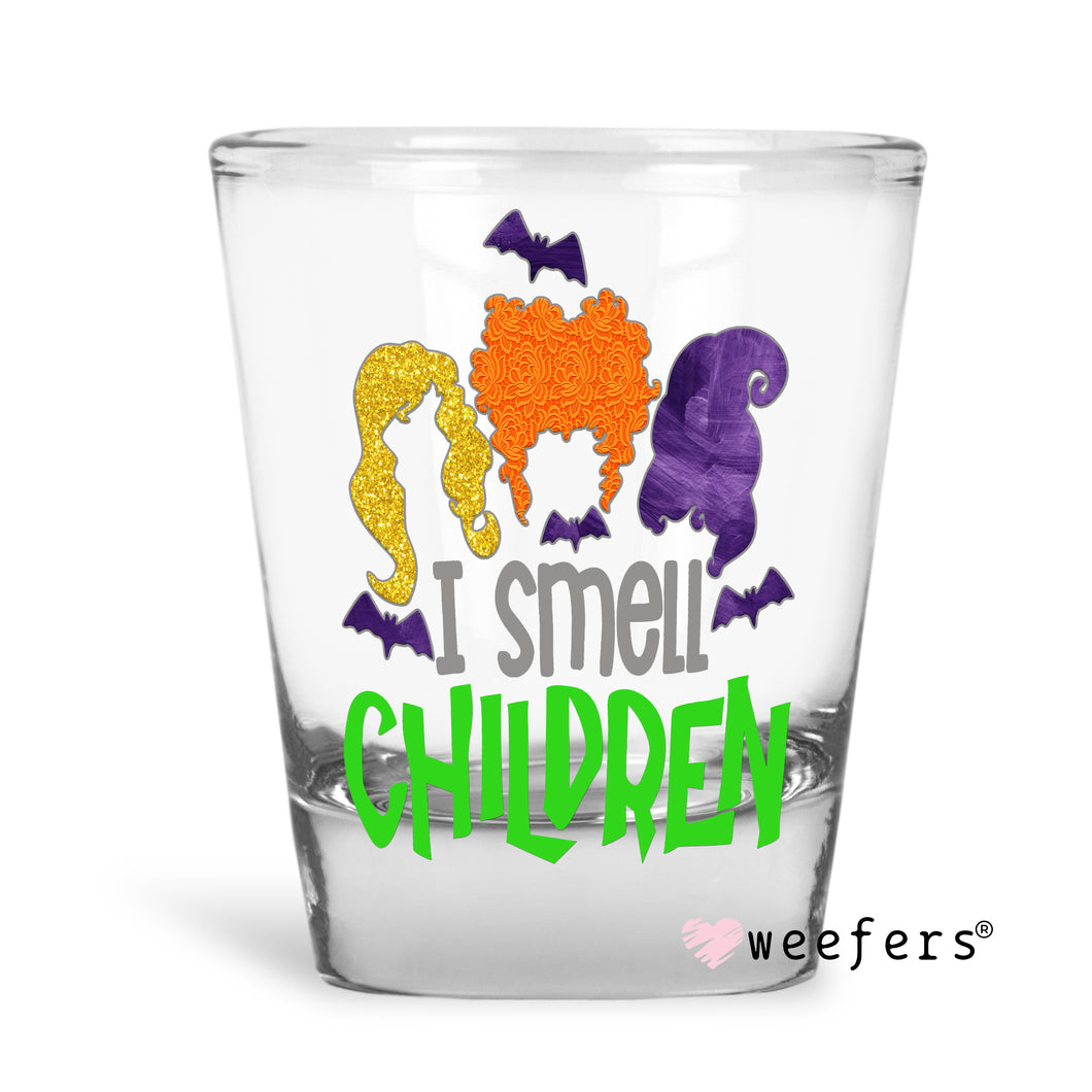 Sisters Halloween Shot Glass Short UV-DTF or Sublimation Wrap - Decal