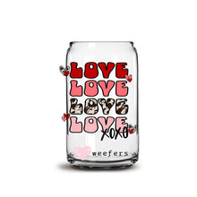 Load image into Gallery viewer, a glass jar filled with lots of love
