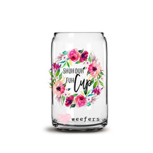 Load image into Gallery viewer, Shuh Duh Fuh Cup 16oz Libbey Glass Can UV-DTF or Sublimation Wrap - Decal
