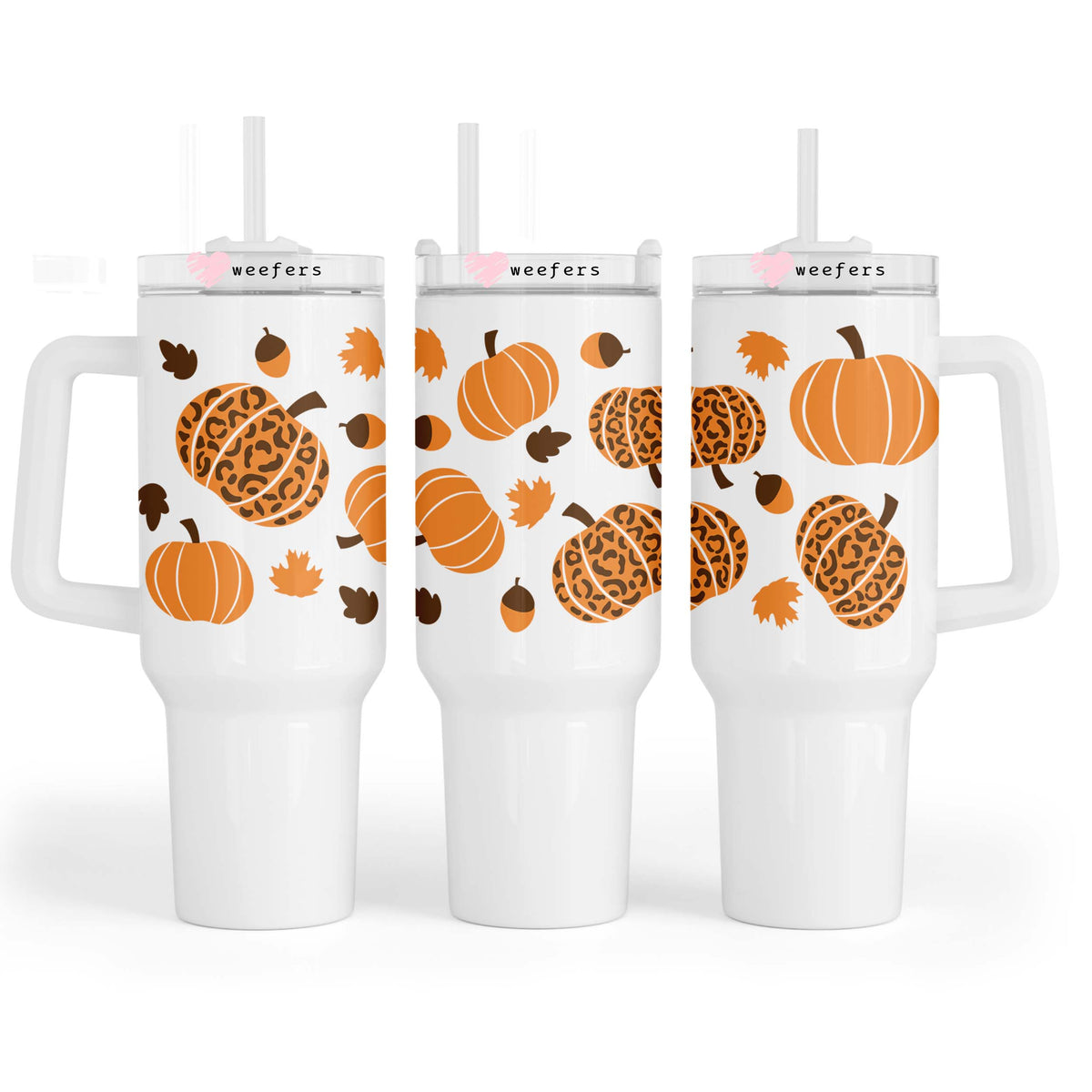 Pumpkin Patch 40oz Tumbler UV DTF or Sublimation Wrap - Decal Weefers