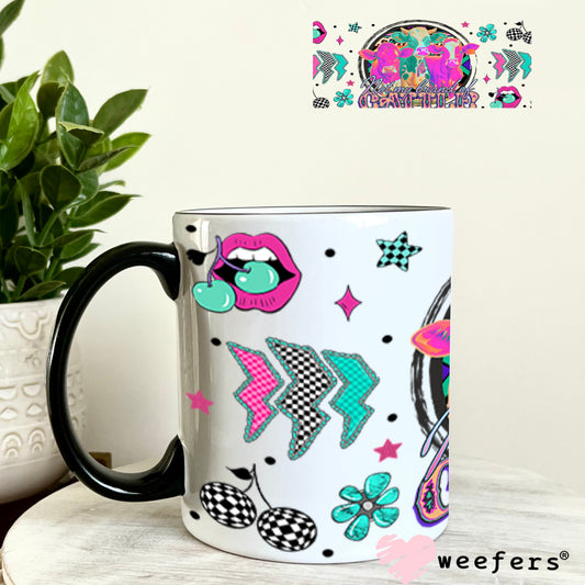 Not My Brand of Cattle UV DTF Cup Wrap- Weefers Exclusive 11oz Coffee Mug Cup Wrap Weefers