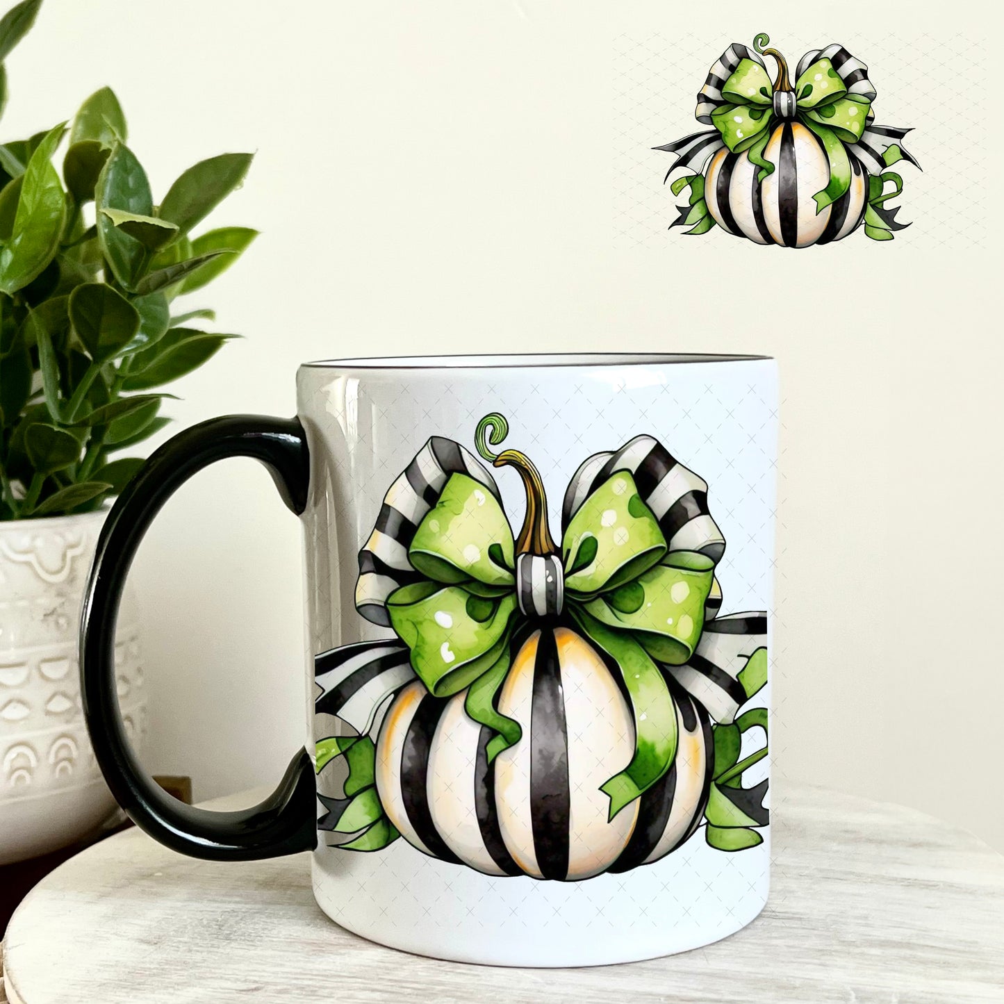Juice Bow UV DTF Decal 11oz Coffee Mug Weefers