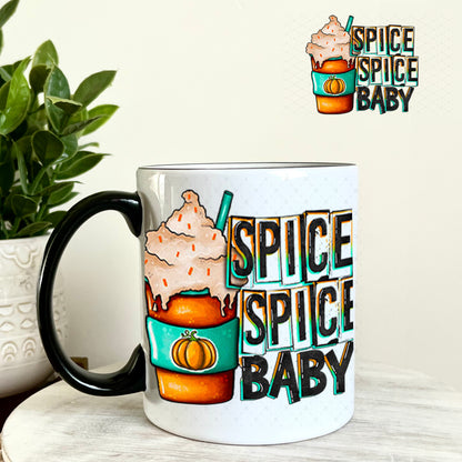 Spice Spice Baby UV DTF Decal 11oz Coffee Mug Weefers
