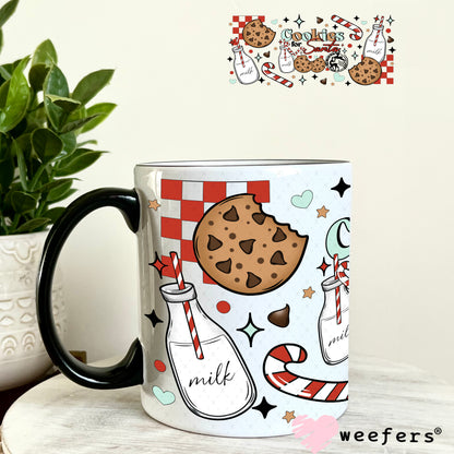 Cookies for Santa UV DTF Cup Wrap 11oz Coffee Mug Weefers