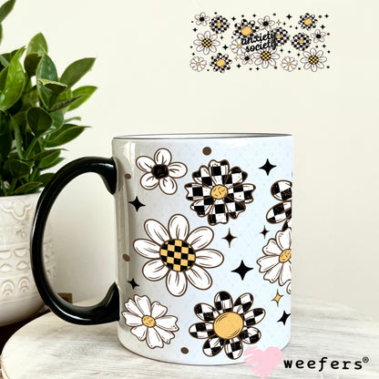 Anxiety Society UV DTF Cup Wrap 11oz Coffee Mug Weefers
