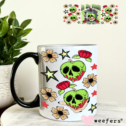 In My Villain Era Poison Apple UV DTF Cup Wrap - Weefers Exclusive 11oz Coffee Mug Weefers