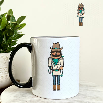 Western Nutcracker UV DTF Decal 11oz Coffee Mug Weefers
