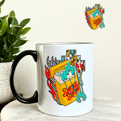 Smoke Show UV DTF Decal 11oz Coffee Mug Weefers