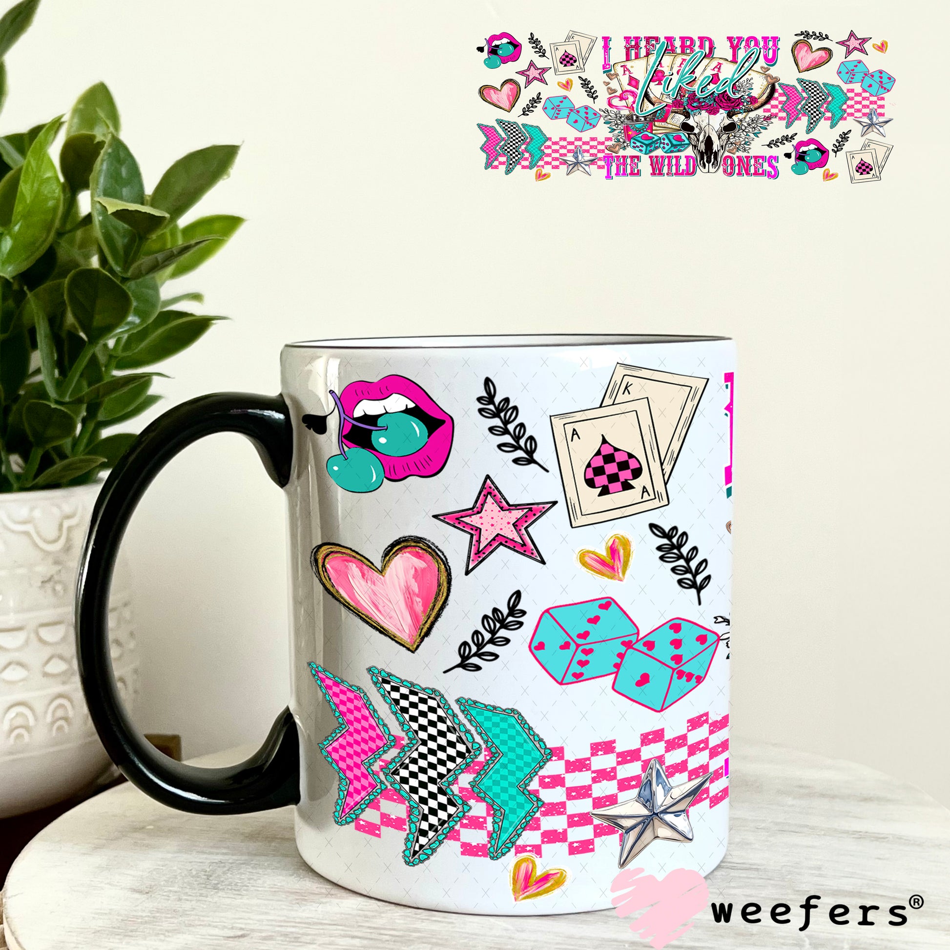 I Heard You Liked the Wild Ones UV DTF Cup Wrap - Weefers Exclusive 11oz Coffee Mug Weefers