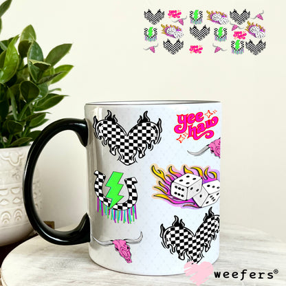 Space Cowboy Sidekick UV DTF Cup Wrap- Weefers Exclusive 11oz Coffee Mug Weefers