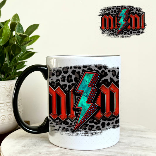 Mimi Western UV DTF Decal 11oz Coffee Mug Weefers