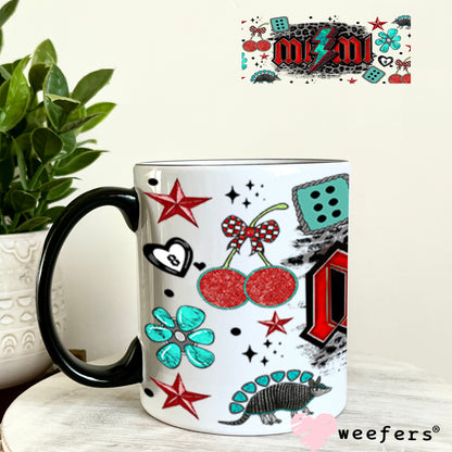 Mimi Yalternative Western UV DTF Cup Wrap - Weefers® Exclusive 11oz Coffee Mug Cup Wrap Weefers