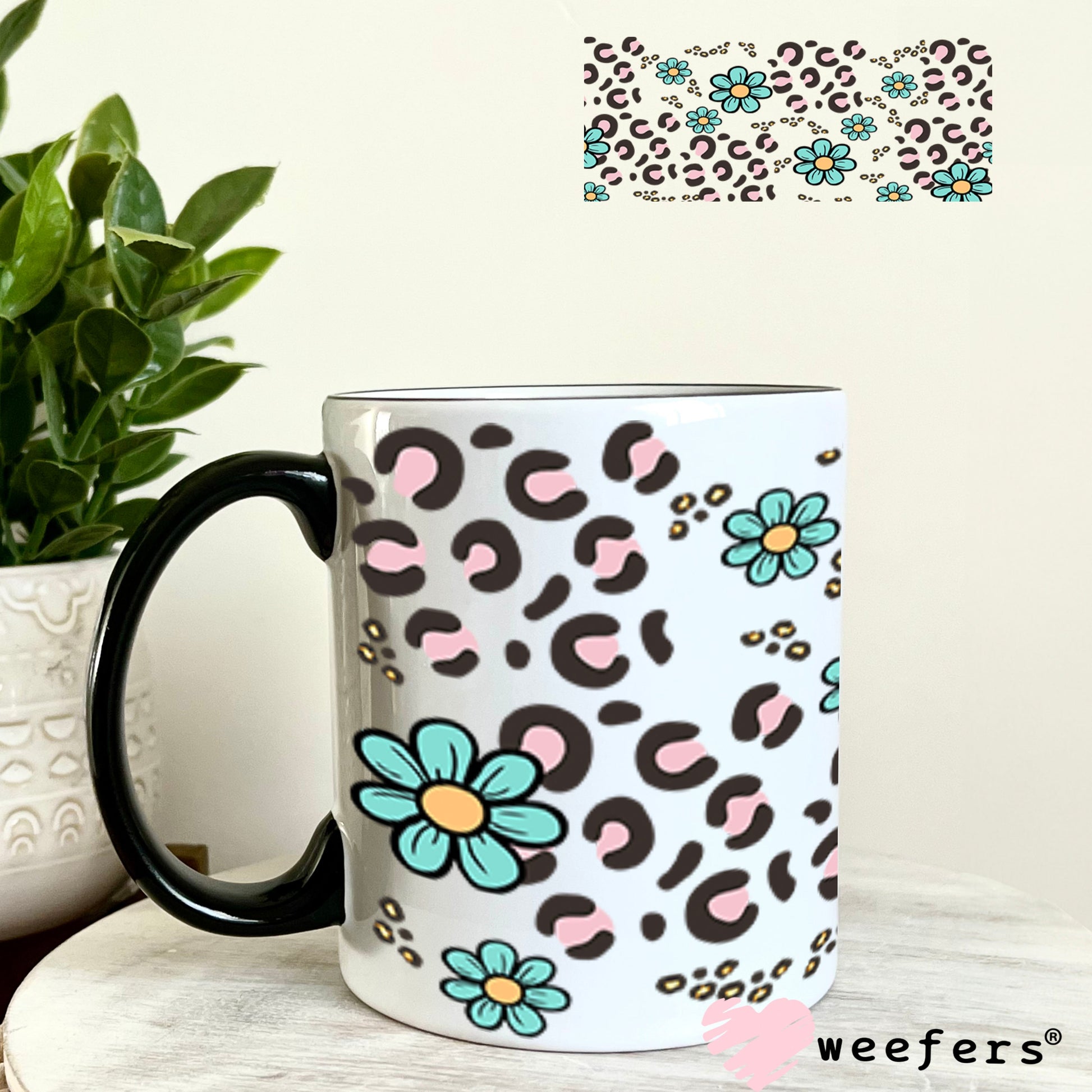 Put on Some Old Time Rock N Roll UV DTF Sidekick Cup Wrap - Weefers Exclusive 11oz Coffee Mug Cup Wrap Weefers