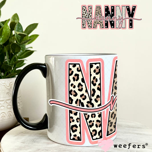 UV DTF Cup Wrap – Cheetah Nanny 11oz Coffee Mug Weefers