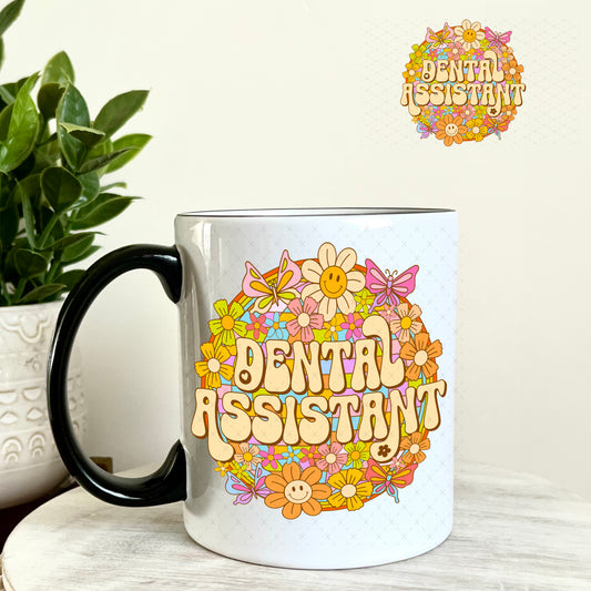 UV DTF Decal - Dental Assistant 11oz Coffee Mug Weefers