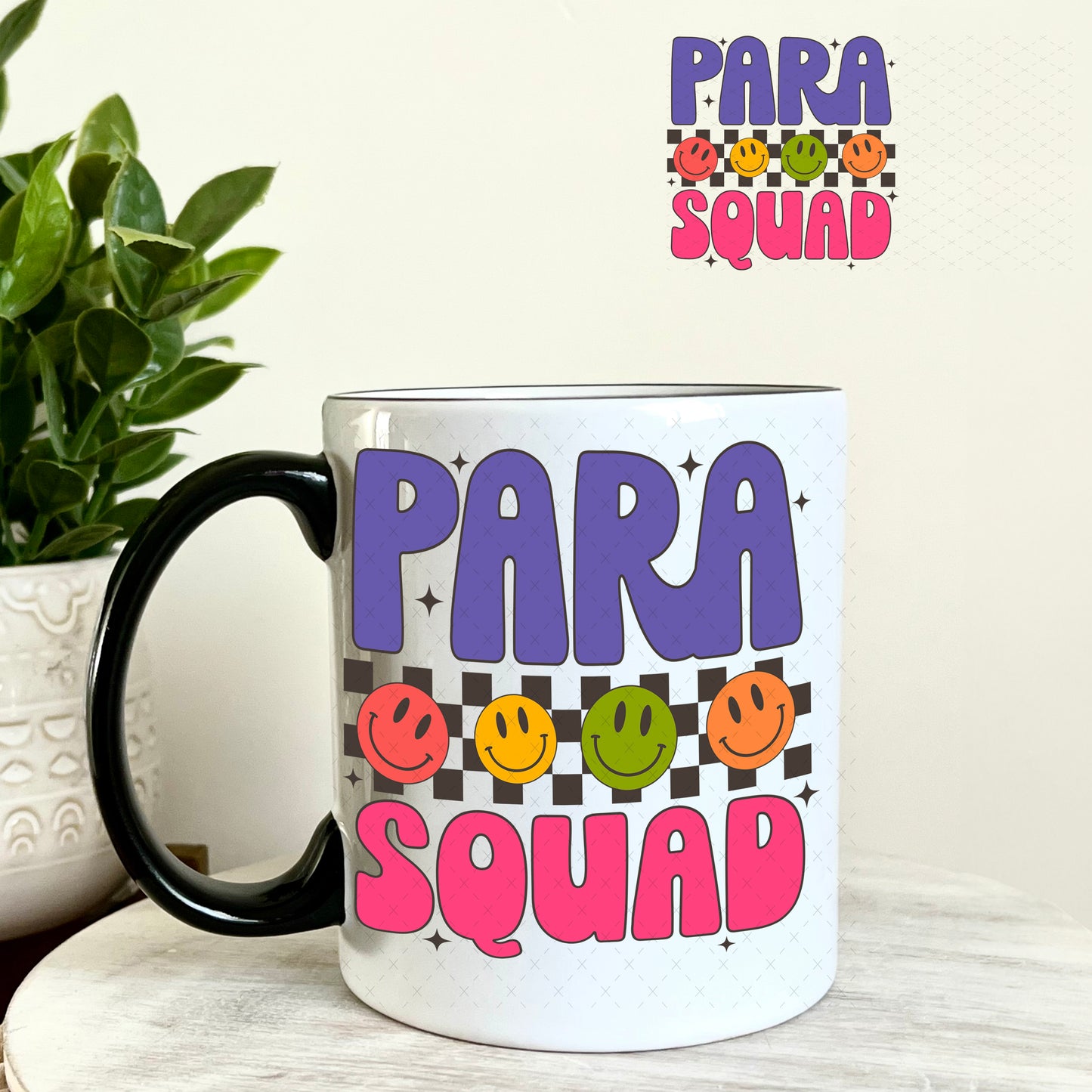 UV DTF Decal - Para Squad 11oz Coffee Mug Weefers