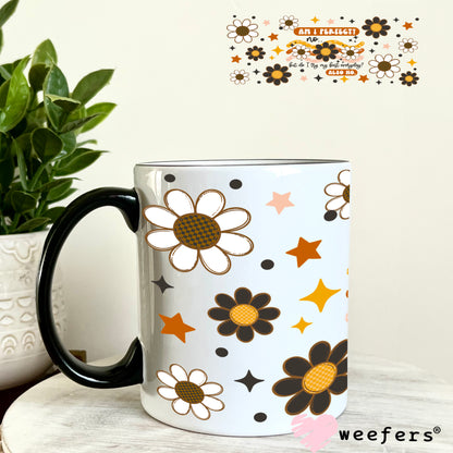 UV DTF Cup Wrap – Am I Perfect 11oz Coffee Mug Weefers