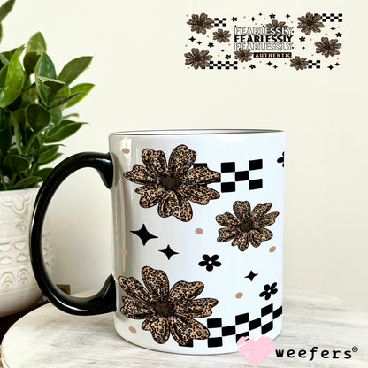 UV DTF Cup Wrap – Fearlessly Authentic 11oz Coffee Mug Weefers