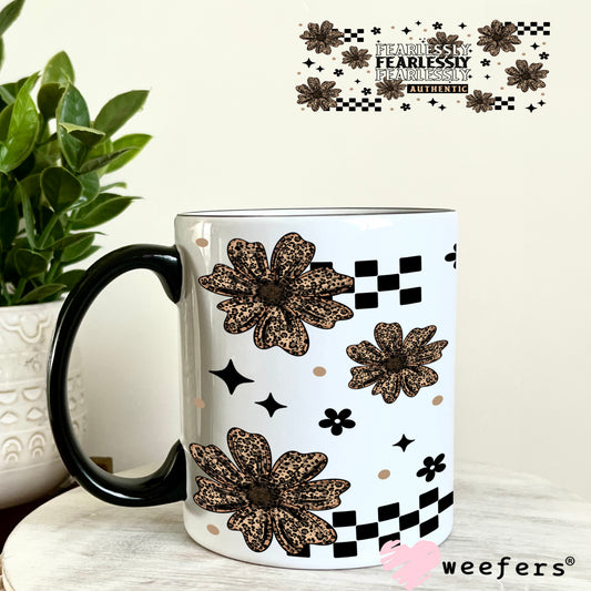 UV DTF Cup Wrap – Fearlessly Authentic 11oz Coffee Mug Weefers